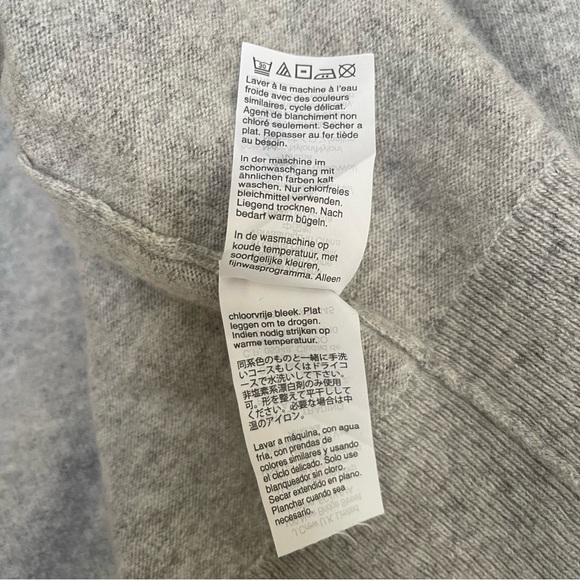 J. Crew Women’s V-Neck Cardigan Cotton/Wool Blend Size XXL in Pale Gray SOLD OUT - Picture 7 of 9